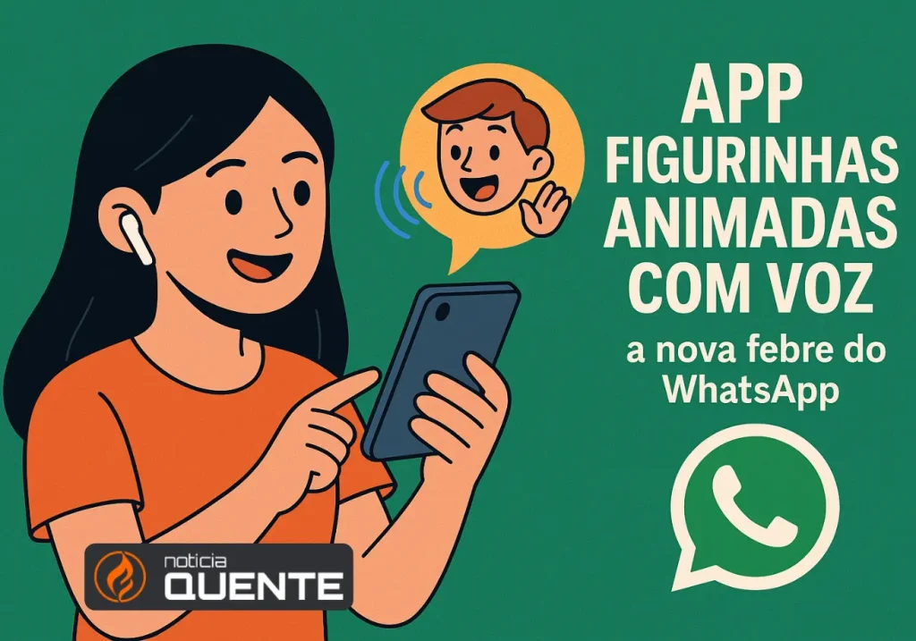App figurinhas animadas com voz: a nova febre do WhatsApp - Noticia Quente