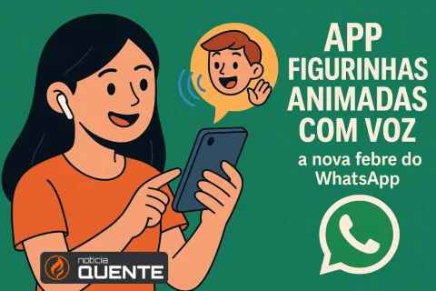 App figurinhas animadas com voz: a nova febre do WhatsApp - Noticia Quente