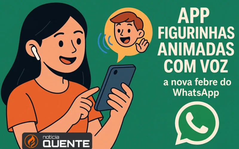 App figurinhas animadas com voz: a nova febre do WhatsApp - Noticia Quente