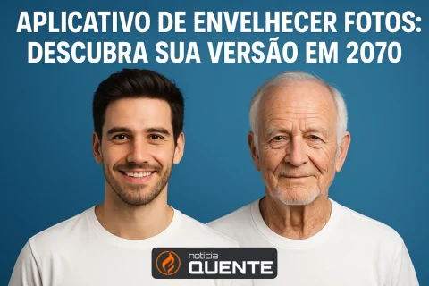 Aplicativo de envelhecer fotos: descubra sua versão em 2070 - Noticia Quente